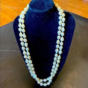 Elegant Cream Pearl Necklace